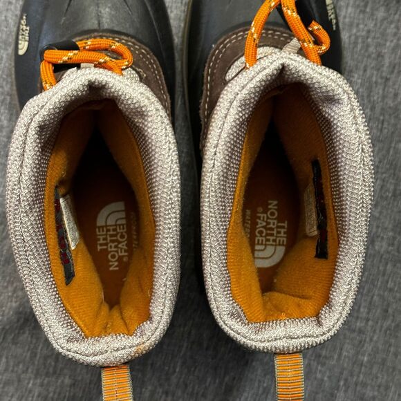 The North Face Winter Snow Boots Youth 2 Garcons Brown Insulation Round Toe - Picture 10 of 10